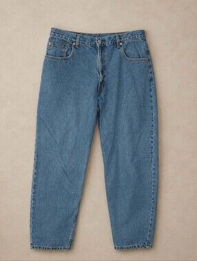Levi's 560 Loose Fit Jeans Men 38x30 Blue Y2K Baggy Relaxed 100% Cotton Red Tab